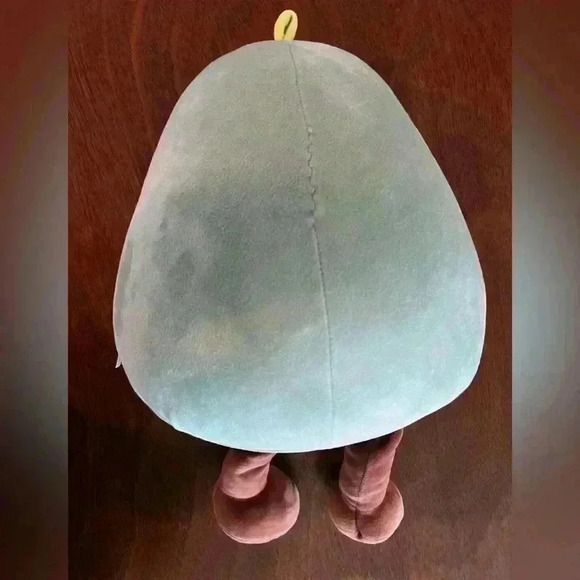 Snuggly Stuffed Avocado | 16.5 Inch Fruit Soft Plush Toy Hugging Pillow - Picture 6 of 9